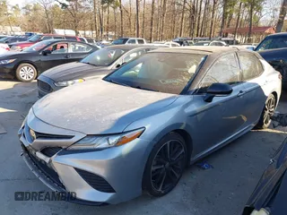 2019 Toyota Camry XSE with VIN 4T1B61HK6KU221824, listed as a IAAI auction lot 41289674 with 118,827 mi miles. Bid and sale history available at carsss.com. Image 2.
