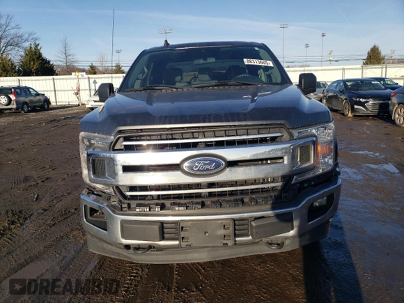 2019 Ford F-150 XL with VIN 1FTFX1E54KFA92939, listed as a Copart auction lot 88313605 with 59,262 mi miles and Salvage title. Bid and sale history available at DreamBid. Image 5.