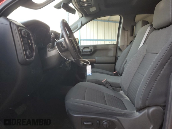2021 Chevrolet Silverado 1500 RST with VIN 1GCRYEED4MZ147979, listed as a Copart auction lot 74992624 with 31,453 mi miles and Salvage Title. Bid and sale history available at DreamBid. Image 7.