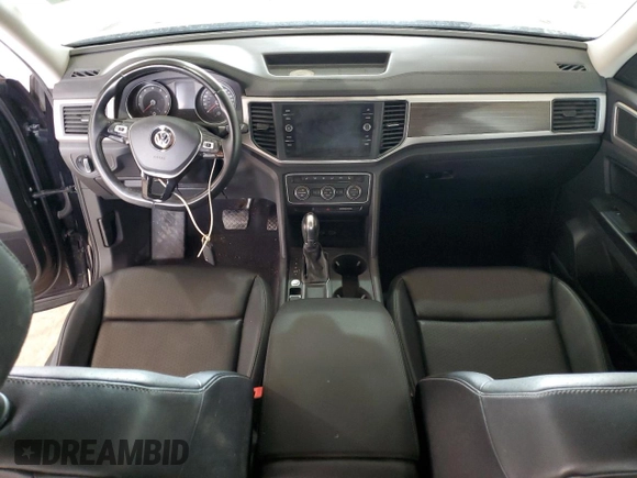 2019 Volkswagen Atlas SE with VIN 1V2WR2CA7KC607593, listed as a Copart auction lot 56418735 with Not provided miles and Non repairable. Bid and sale history available at DreamBid. Image 8.