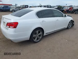 2008 Lexus GS 350 with VIN JTHBE96S180041013, listed as a IAAI auction lot 41945297 with 167,342 mi miles. Bid and sale history available at carsss.com. Image 4.