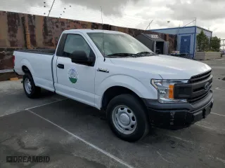 2019 Ford F-150 XL with VIN 1FTMF1CB8KKE15514, listed as a Copart auction lot 50569195 with 40,484 mi miles and Salvage Title. Bid and sale history available at carsss.com. Image 4.