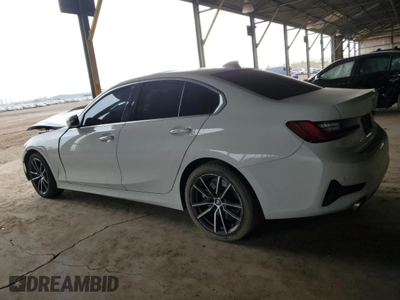 2019 BMW 3 Series 330i with VIN WBA5R1C57KAK09173, listed as a Copart auction lot 44773785 with Not provided miles and Salvage title. Bid and sale history available at DreamBid. Image 2.