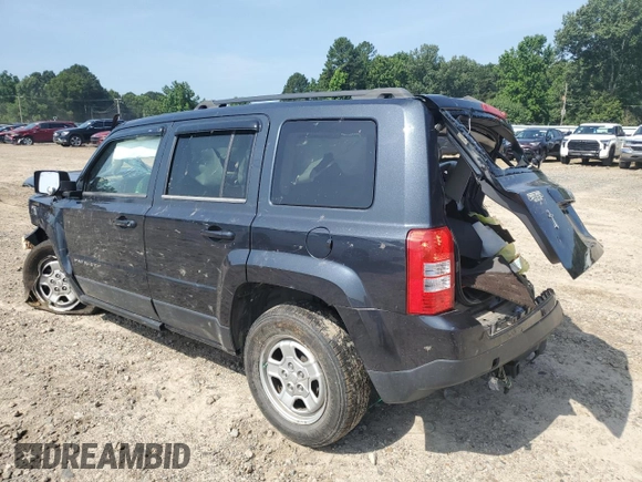 2014 Jeep Patriot Sport with VIN 1C4NJPBA4ED552652, listed as a Copart auction lot 61817315 with 90,212 mi miles and Non repairable. Bid and sale history available at DreamBid. Image 2.