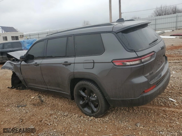 2021 Jeep Grand Cherokee L Altitude with VIN 1C4RJKAG3M8209753, listed as a Copart auction lot 44157055 with 57,506 mi miles and Salvage Title. Bid and sale history available at carsss.com. Image 2.