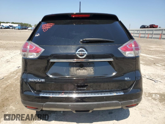 2016 Nissan Rogue SL with VIN 5N1AT2MT2GC732761, listed as a Copart auction lot 47031525 with 157,357 mi miles and Salvage Title. Bid and sale history available at carsss.com. Image 6.