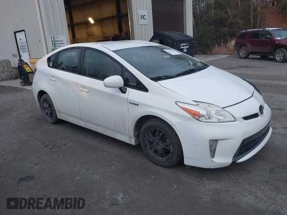 2013 Toyota Prius One with VIN JTDKN3DU9D5597277, listed as a IAAI auction lot 41240243 with 204,658 mi miles and . Bid and sale history available at carsss.com. Image 1.