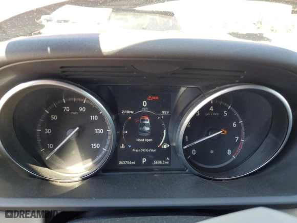 2017 Land Rover Discovery SE with VIN SALRGBBVXHA028099, listed as a Copart auction lot 68575324 with 63,754 mi miles and Salvage Title. Bid and sale history available at carsss.com. Image 9.