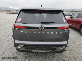 2024 Nissan Pathfinder S with VIN 5N1DR3AAXRC287239, listed as a Copart auction lot 84738974 with 3,891 mi miles and Salvage Title. Bid and sale history available at carsss.com. Image 6.