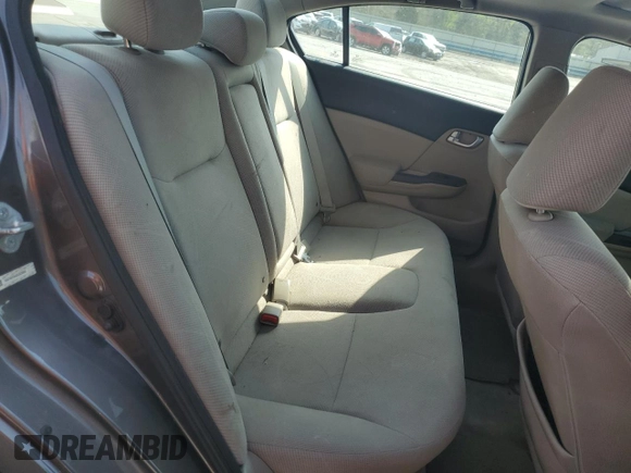 2012 Honda Civic EX with VIN 19XFB2F84CE323959, listed as a Copart auction lot 54583645 with 199,528 mi miles and Salvage Title. Bid and sale history available at DreamBid. Image 10.