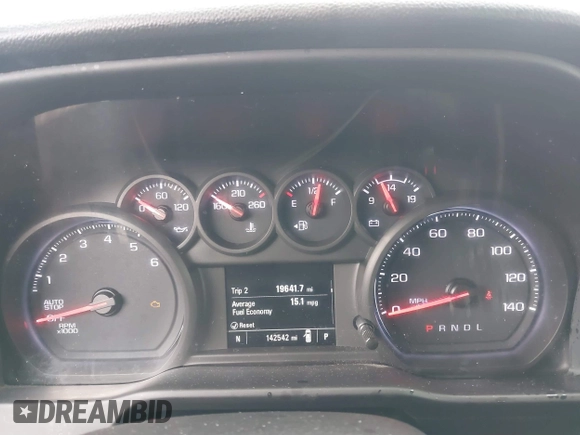 2020 Chevrolet Silverado 1500 with VIN 1GCRWAEK3LZ210873, listed as a IAAI auction lot 41533740 with 142,542 mi miles and . Bid and sale history available at DreamBid. Image 7.