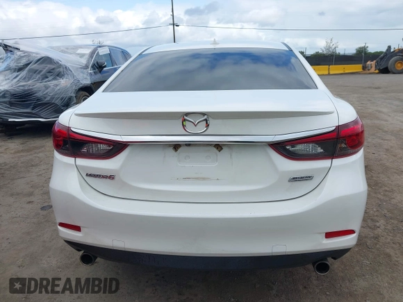 2017 Mazda 6 Grand Touring with VIN JM1GL1X57H1118646, listed as a IAAI auction lot 41896459 with 105,768 mi miles and . Bid and sale history available at carsss.com. Image 17.