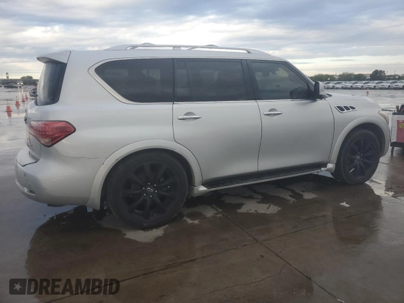 2011 Infiniti QX56 8-passenger with VIN JN8AZ2ND8B9701759, listed as a Copart auction lot 79294914 with 228,474 mi miles and Clean Title. Bid and sale history available at carsss.com. Image 3.