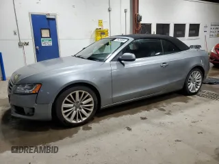2010 Audi A5 Premium Plus with VIN WAULFAFH8AN007536, listed as a Copart auction lot 78425804 with 167,212 mi miles and Salvage Title. Bid and sale history available at carsss.com. Image 1.