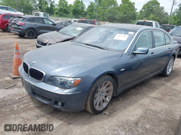 2006 BMW 7 Series 750Li z VIN WBAHN83576DT62514, wystawiony jako IAAI lot #42657343 z przebiegiem Nie podano mil oraz . Historia ofert i sprzedaży dostępna na DreamBid. Obrazek 2.
