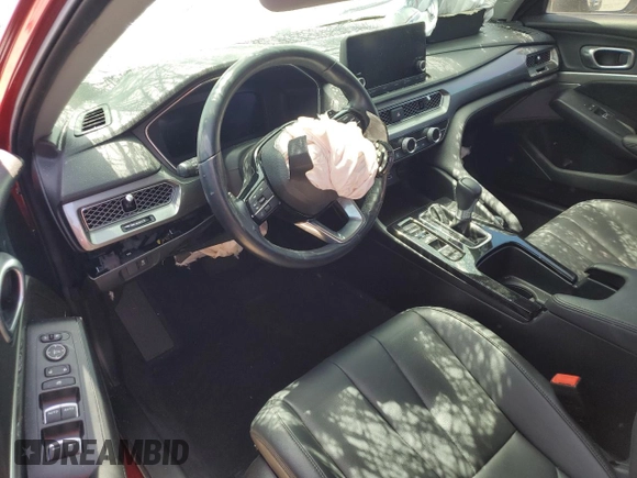 2023 Acura Integra with VIN 19UDE4H29PA016753, listed as a Copart auction lot 54360735 with Not provided miles and Salvage title. Bid and sale history available at DreamBid. Image 8.