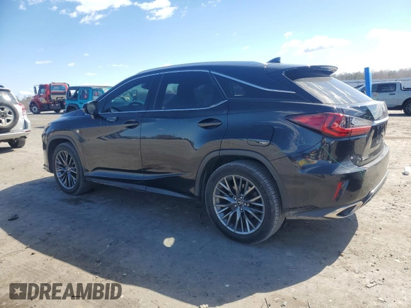 2019 Lexus RX 350 with VIN 2T2BZMCA7KC193018, listed as a Copart auction lot 50464015 with 90,667 mi miles and Salvage Title. Bid and sale history available at DreamBid. Image 2.