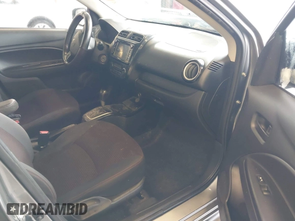 2020 Mitsubishi Mirage SE with VIN ML32F4FJ1LHF01411, listed as a IAAI auction lot 41221688 with 75,671 mi miles and . Bid and sale history available at DreamBid. Image 5.