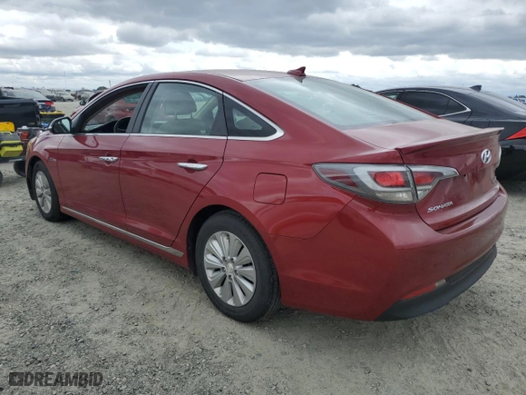 2016 Hyundai Sonata Hybrid SE with VIN KMHE24L19GA011686, listed as a Copart auction lot 54731005 with 0 mi miles and Clean Title. Bid and sale history available at carsss.com. Image 2.