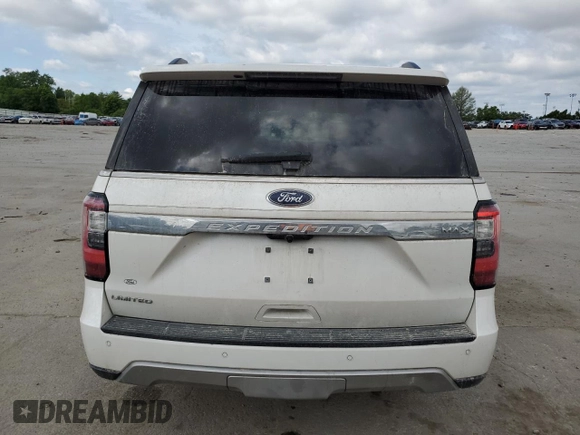 2018 Ford Expedition Max Limited with VIN 1FMJK2AT0JEA67068, listed as a Copart auction lot 58620195 with 79,647 mi miles and Salvage title. Bid and sale history available at DreamBid. Image 6.