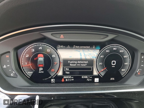 2020 Audi A8 z VIN WAU8EAF84LN004211, wystawiony jako Copart lot #53280765 z przebiegiem 66 930 mil mil oraz Szkoda całkowita • Salvage title. Historia ofert i sprzedaży dostępna na DreamBid. Obrazek 9.