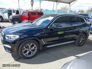 2021 BMW X3 sDrive30i with VIN 5UXTY3C07M9G14775, listed as a IAAI auction lot 41765728 with 54,612 mi miles. Bid and sale history available at carsss.com. Image 15.
