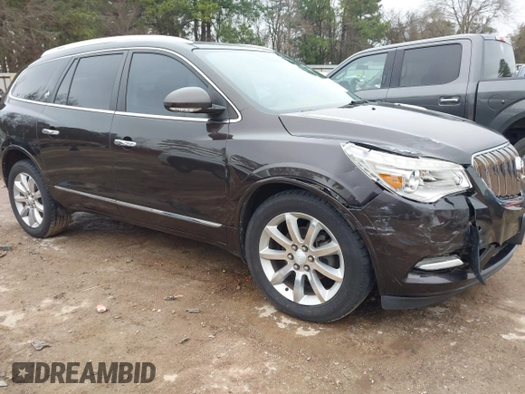 2013 Buick Enclave Premium with VIN 5GAKRDKD5DJ209340, listed as a IAAI auction lot 41602506 with 184,669 mi miles and . Bid and sale history available at DreamBid. Image 1.