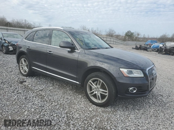 2016 Audi Q5 Premium Plus with VIN WA1L2AFP5GA049355, listed as a Copart auction lot 45203945 with 108,652 mi miles and Salvage Title. Bid and sale history available at carsss.com. Image 4.