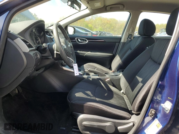 2018 Nissan Sentra SV with VIN 3N1AB7AP5JL656317, listed as a Copart auction lot 53551205 with 83,292 mi miles and Salvage Title. Bid and sale history available at carsss.com. Image 7.