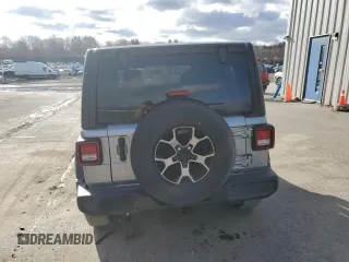 2018 Jeep Wrangler Unlimited Sport S with VIN 1C4HJXDG7JW279056, listed as a Copart auction lot 51979305 with 58,761 mi miles and Salvage Title. Bid and sale history available at carsss.com. Image 6.