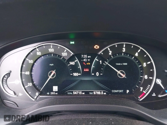 2018 BMW X3 xDrive30i with VIN 5UXTR9C51JLC76364, listed as a IAAI auction lot 41993578 with 54,715 mi miles and . Bid and sale history available at DreamBid. Image 7.