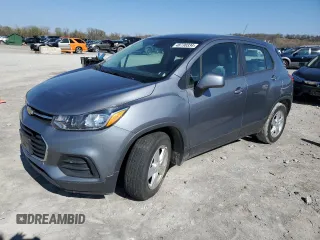 2020 Chevrolet Trax LS with VIN 3GNCJKSB4LL157839, listed as a Copart auction lot 48730334 with 53,896 mi miles and Salvage Title. Bid and sale history available at DreamBid. Image 1.