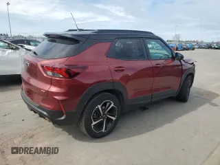 2023 Chevrolet TrailBlazer RS with VIN KL79MTSLXPB069701, listed as a Copart auction lot 47890305 with 16,539 mi miles and Salvage Title. Bid and sale history available at DreamBid. Image 3.