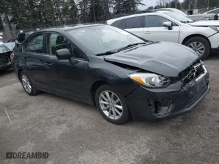 2012 Subaru Impreza Sedan 2.0i Premium with VIN JF1GJAC6XCH013674, listed as a IAAI auction lot 41081921 with 104,703 mi miles. Bid and sale history available at carsss.com. Image 1.