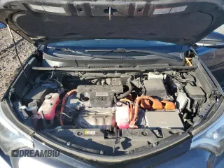 2018 Toyota RAV4 Hybrid SE with VIN JTMJJREV5JD210274, listed as a Copart auction lot 52450645 with 108,249 mi miles and Salvage title. Bid and sale history available at DreamBid. Image 13.