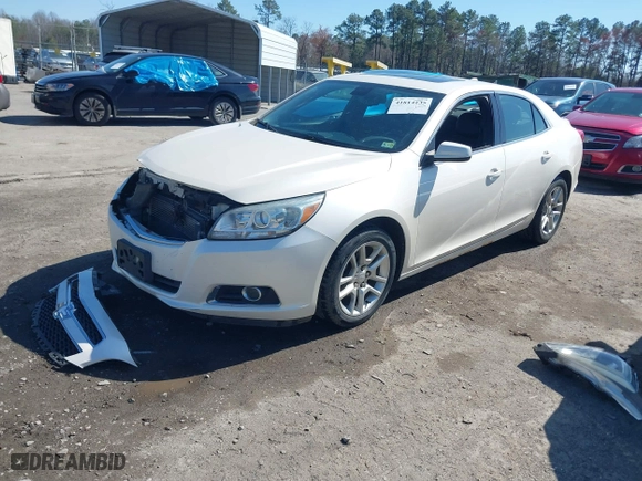 2013 Chevrolet Malibu ECO with VIN 1G11F5RR6DF121922, listed as a IAAI auction lot 41814235 with 93,281 mi miles. Bid and sale history available at carsss.com. Image 17.