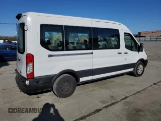2019 Ford Transit Passenger XL z VIN 1FBAX2CM9KKA36596, wystawiony jako Copart lot #51154695 z przebiegiem 49 212 mil mil oraz Czysty tytuł • Clean title. Historia ofert i sprzedaży dostępna na DreamBid. Obrazek 3.