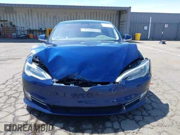 2017 Tesla Model S 100D with VIN 5YJSA1E44HF220391, listed as a IAAI auction lot 37381201 with Not Provided miles and . Bid and sale history available at DreamBid. Image 12.