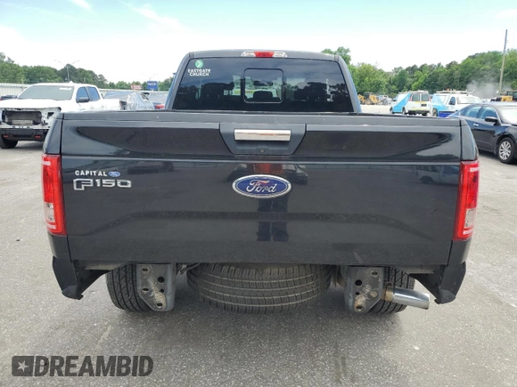 2015 Ford F-150 XLT with VIN 1FTEX1EP6FFC26434, listed as a Copart auction lot 57378705 with 129,295 mi miles and Salvage title. Bid and sale history available at DreamBid. Image 6.