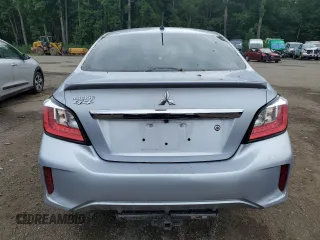 2021 Mitsubishi Mirage ES with VIN ML32FUFJ6MHF00658, listed as a Copart auction lot 61990415 with 58,412 mi miles and Salvage title. Bid and sale history available at DreamBid. Image 6.