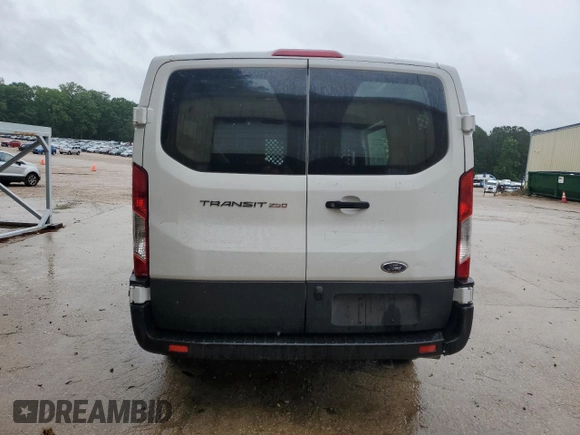2023 Ford Transit Cargo with VIN 1FTBR1Y84PKB68141, listed as a Copart auction lot 55844785 with 14,272 mi miles and Clean Title. Bid and sale history available at DreamBid. Image 6.