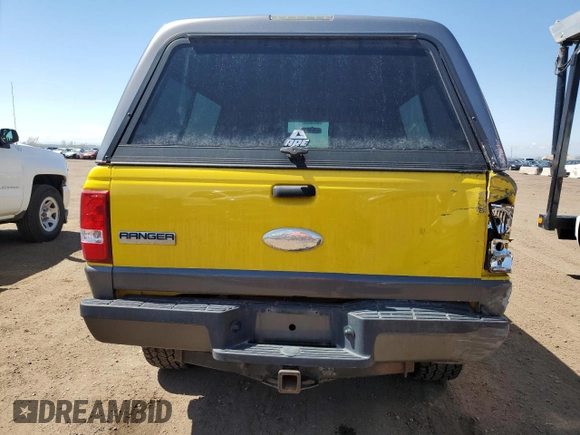 2006 Ford Ranger XLT with VIN 1FTZR45E76PA44120, listed as a Copart auction lot 52382935 with 167,038 mi miles and Salvage Title. Bid and sale history available at carsss.com. Image 6.