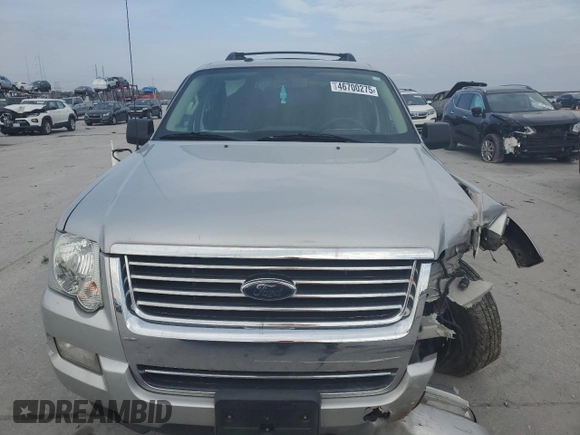 2010 Ford Explorer XLT with VIN 1FMEU6DE5AUA17899, listed as a Copart auction lot 46700275 with 117,460 mi miles and Salvage title. Bid and sale history available at DreamBid. Image 5.