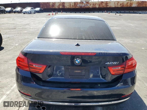 2014 BMW 4 Series 428i with VIN WBA3V7C55EP771290, listed as a Copart auction lot 71844444 with 83,710 mi miles and Salvage Title. Bid and sale history available at DreamBid. Image 6.
