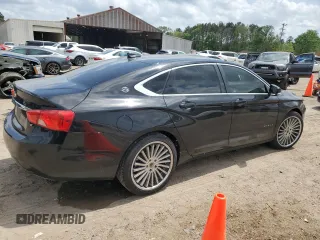 2017 Chevrolet Impala LT with VIN 2G1105S37H9154871, listed as a Copart auction lot 51824015 with 186,105 mi miles and Salvage Title. Bid and sale history available at DreamBid. Image 3.