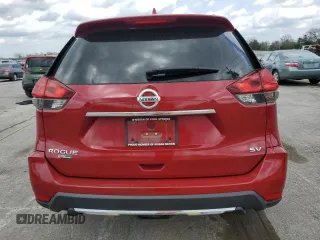 2017 Nissan Rogue SL with VIN JN8AT2MT3HW392254, listed as a Copart auction lot 51855645 with 168,069 mi miles and Salvage Title. Bid and sale history available at DreamBid. Image 6.