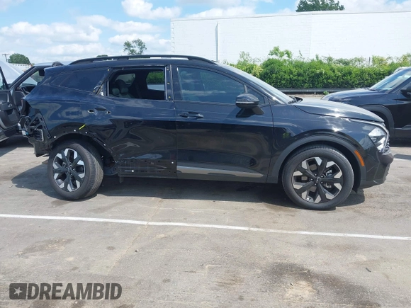 2023 Kia Sportage X-Line with VIN 5XYK6CAF1PG004543, listed as a IAAI auction lot 42145807 with 19,579 mi miles and . Bid and sale history available at DreamBid. Image 13.
