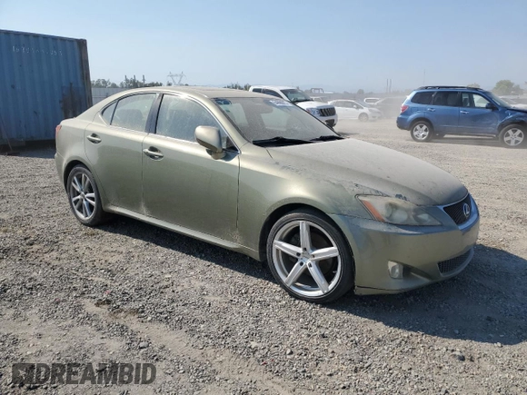 2006 Lexus IS 250 with VIN JTHBK262865012673, listed as a Copart auction lot 64866815 with 169,413 mi miles and Clean title. Bid and sale history available at DreamBid. Image 4.