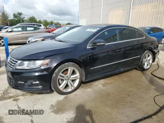 2014 Volkswagen CC R-Line with VIN WVWBN7AN3EE506347, listed as a Copart auction lot 72632954 with 114,512 mi miles and Salvage Title. Bid and sale history available at carsss.com. Image 1.
