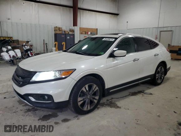 2014 Honda Crosstour EX-L with VIN 5J6TF1H51EL000879, listed as a Copart auction lot 85499674 with 371,573 mi miles and Clean Title. Bid and sale history available at carsss.com. Image 1.